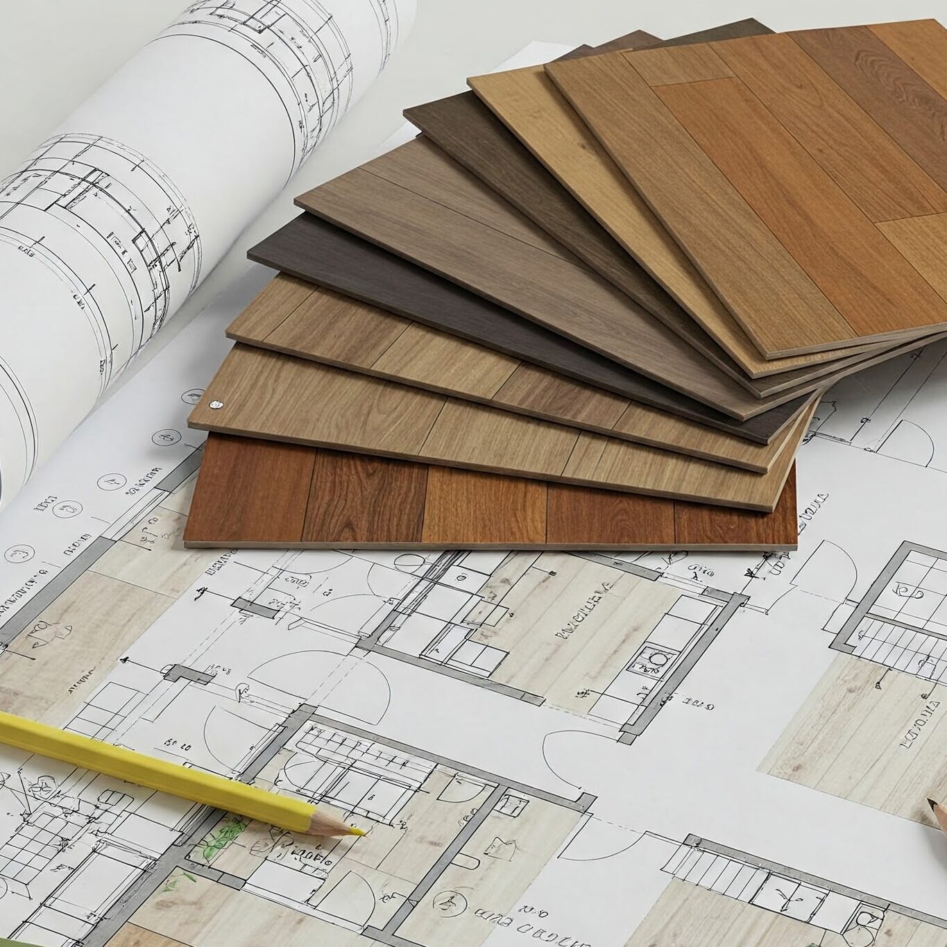 Projektowanie podłóg z wykorzystaniem wzorników kolorów